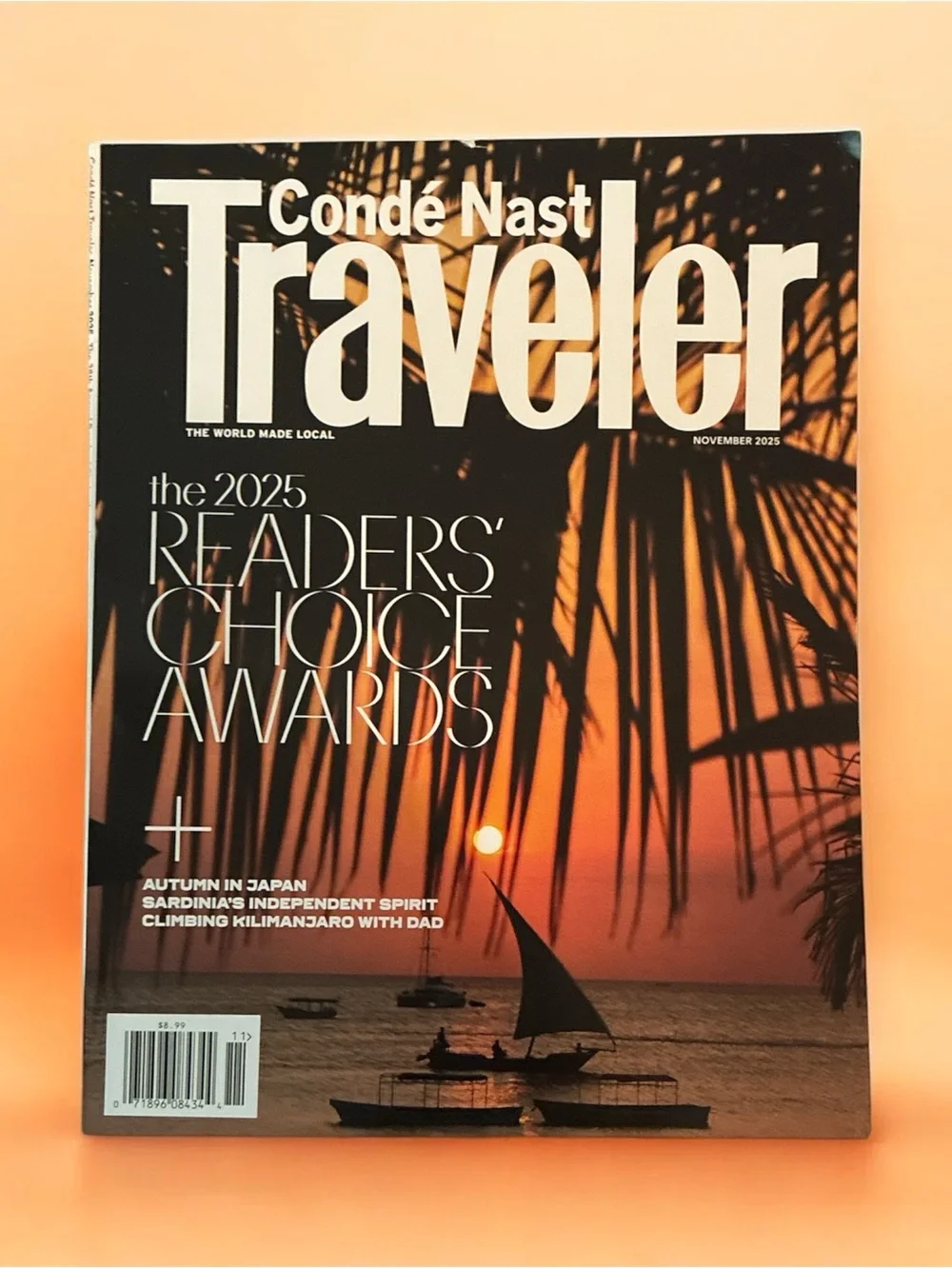 Conde Nast Traveler Magazine November 2025 The 2025 Readers' Choice Awards